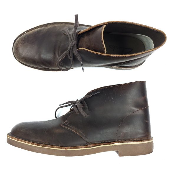 clarks dark brown